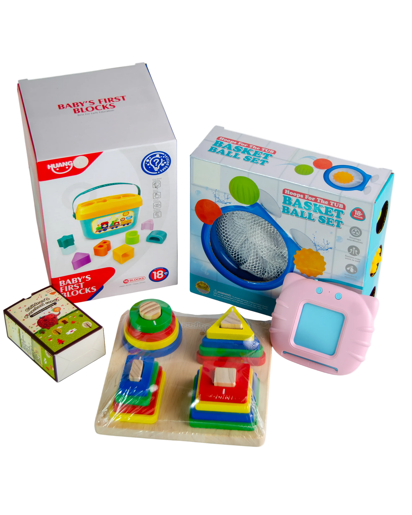 The "Brainy & Active" Toddler Essentials Bundle (4-in-1)