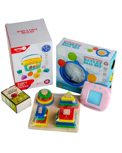 The "Brainy & Active" Toddler Essentials Bundle (4-in-1)