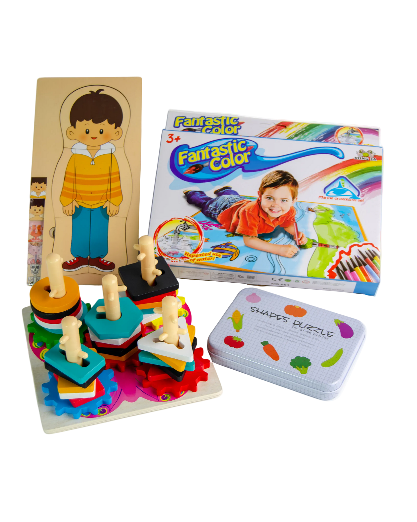 The "Little Genius" STEM & Art Preschool Bundle (4-in-1)