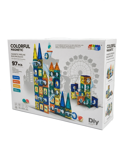 Magnetic Building Set 97 Pcs