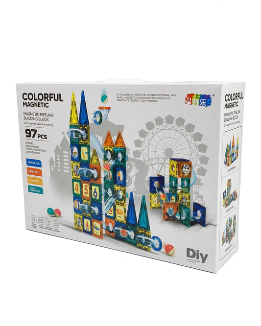Magnetic Building Set 97 Pcs