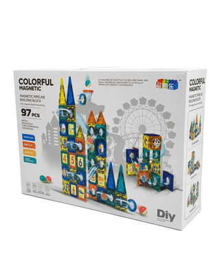 Magnetic Building Set 97 Pcs