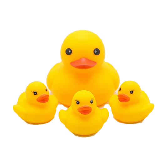Rubber Duck Family Bath Toy Set