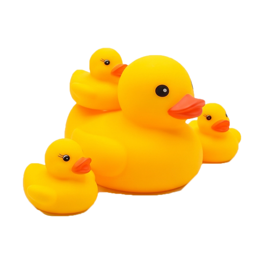 Rubber Duck Family Bath Toy Set