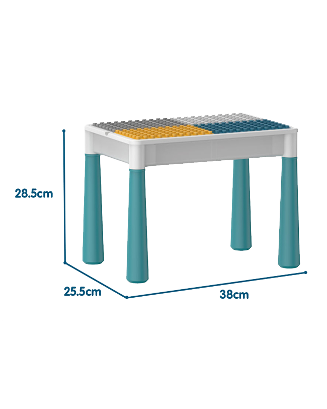 6-in-1 Building Blocks Table Set