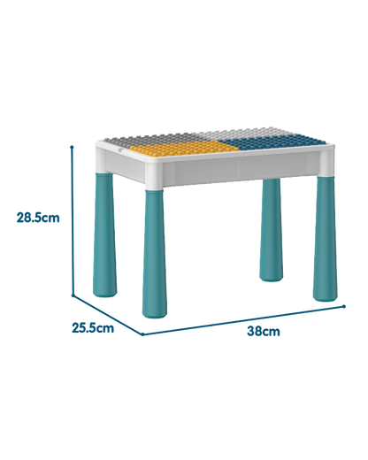 6-in-1 Building Blocks Table Set
