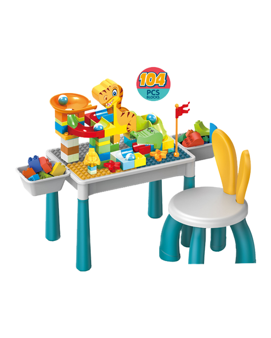6-in-1 Building Blocks Table Set