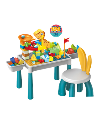 6-in-1 Building Blocks Table Set