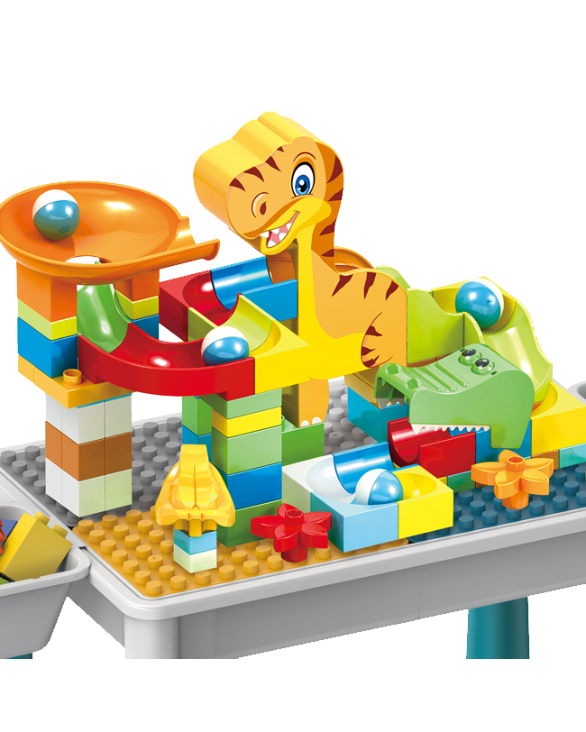 6-in-1 Building Blocks Table Set