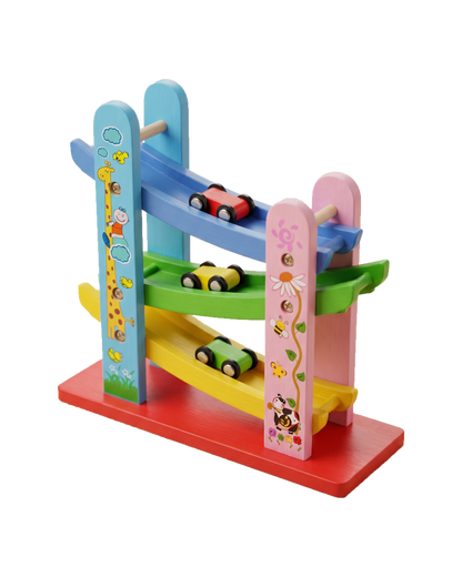 Wooden Car Ramp Racer