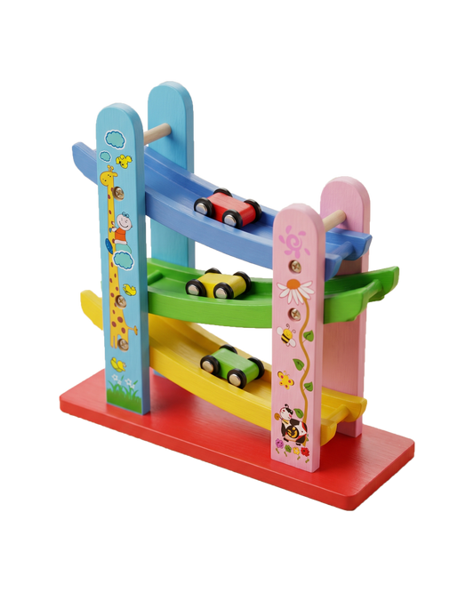 Wooden Car Ramp Racer