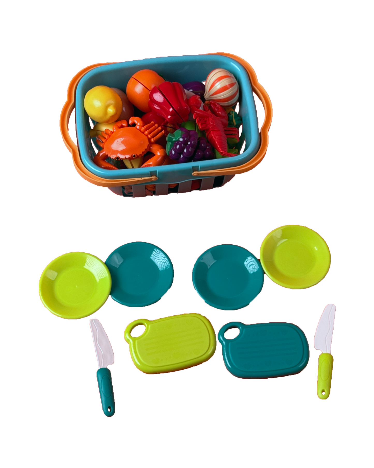 Little Chef's Cutting & Shopping Basket