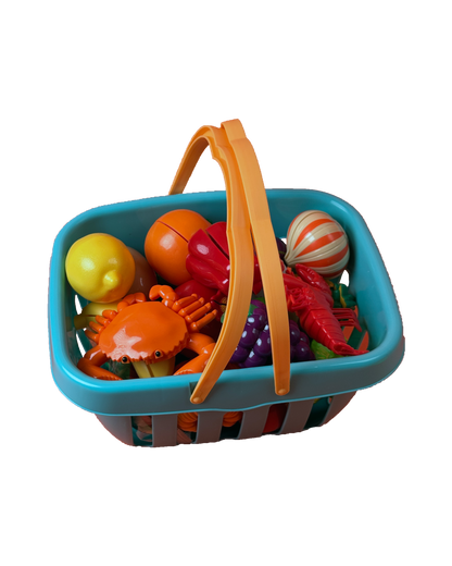 Little Chef's Cutting & Shopping Basket