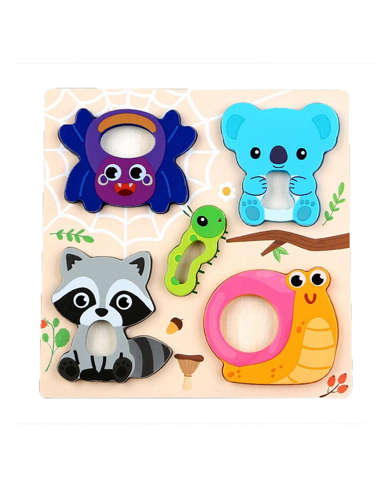 Chunky Wooden Animal Puzzle