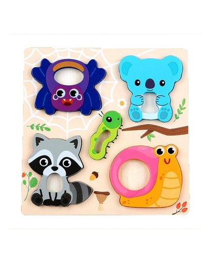 Chunky Wooden Animal Puzzle