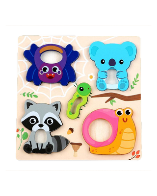 Chunky Wooden Animal Puzzle