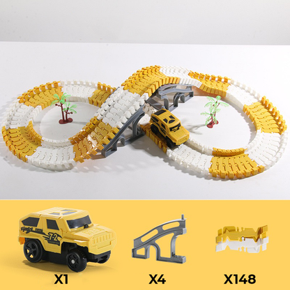 Flexible Construction Track Set