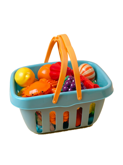 Little Chef's Cutting & Shopping Basket
