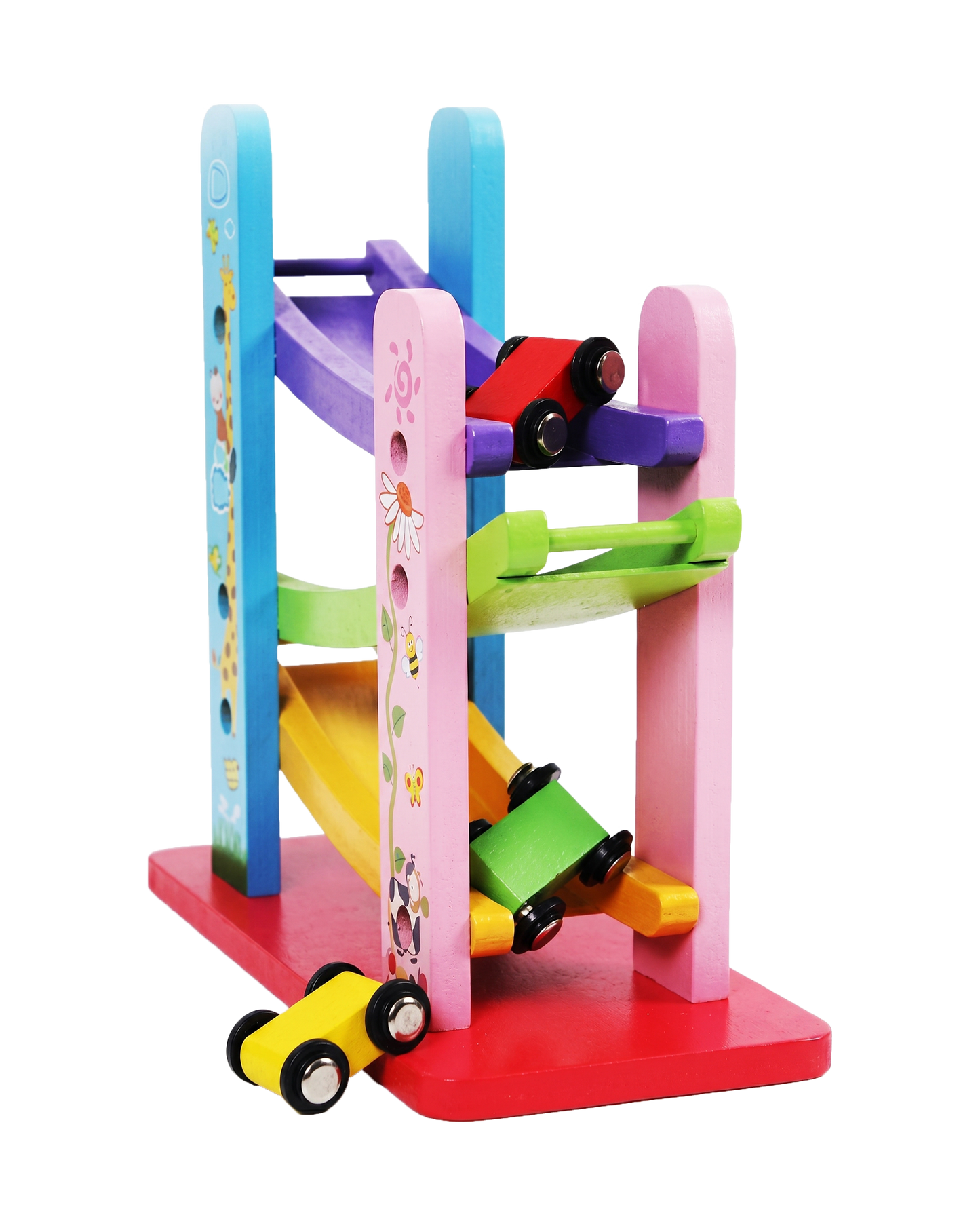 Wooden Car Ramp Racer
