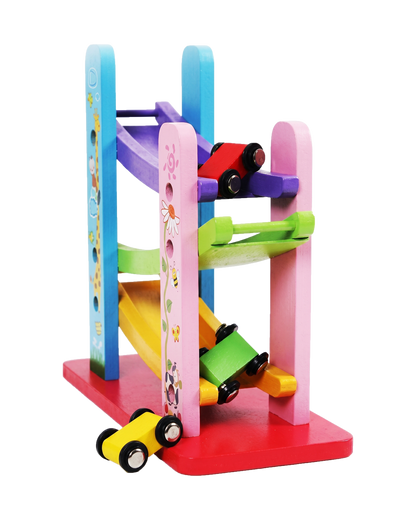 Wooden Car Ramp Racer