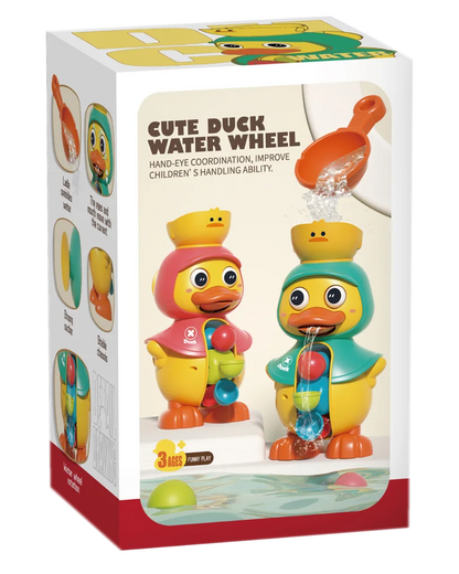 Cute Duck Water Wheel Bath Toy