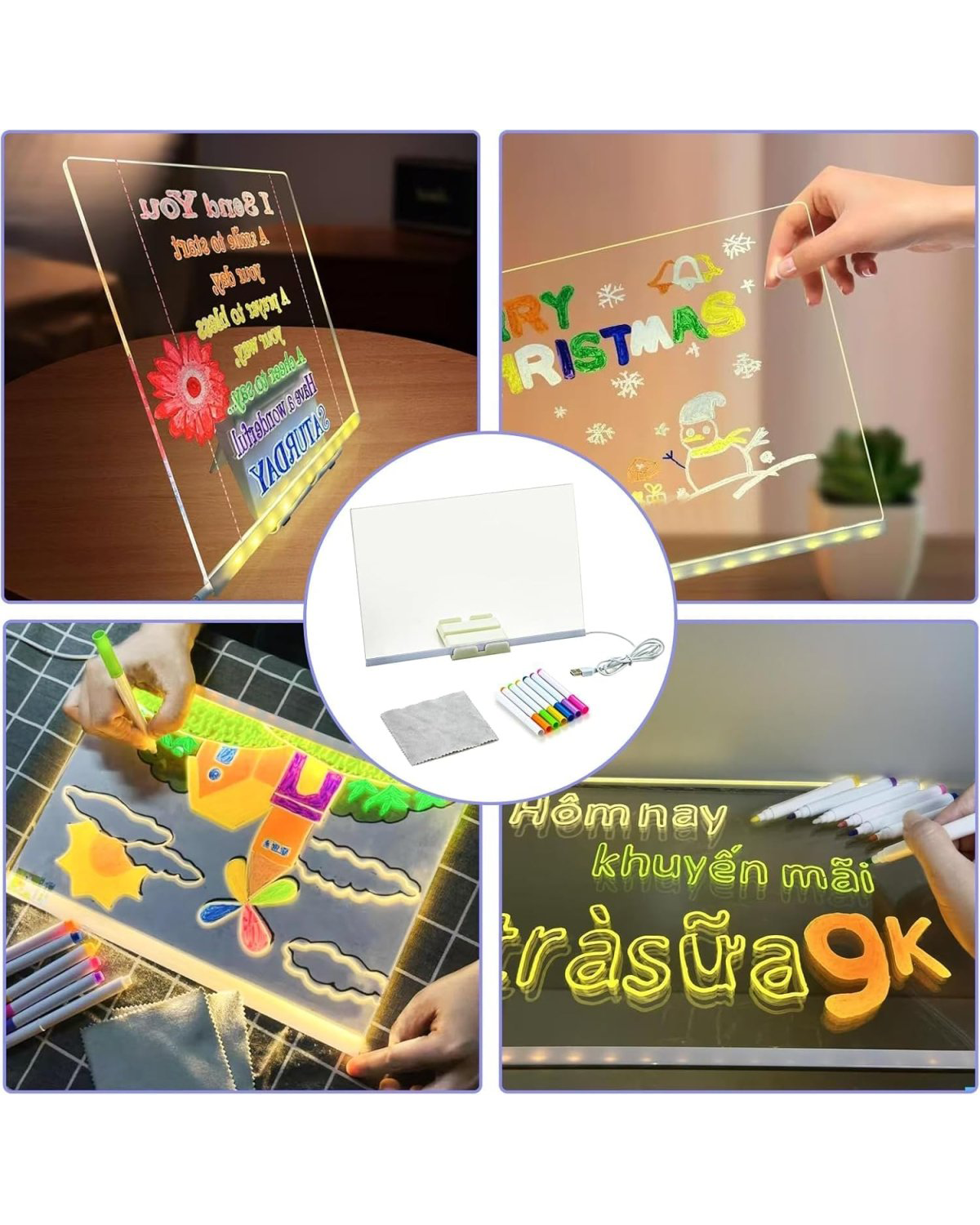 Glow Art Lamp