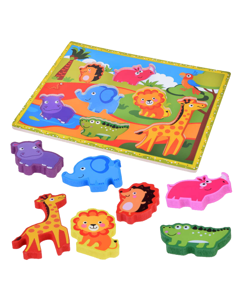Safari Chunky Wooden Puzzle