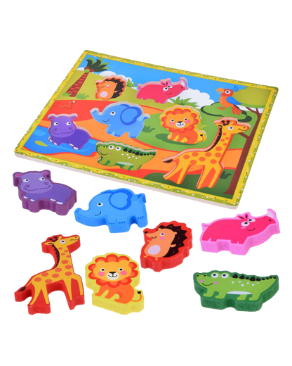 Safari Chunky Wooden Puzzle