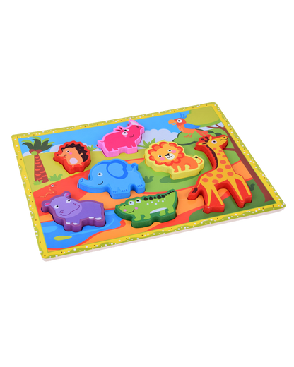 Safari Chunky Wooden Puzzle