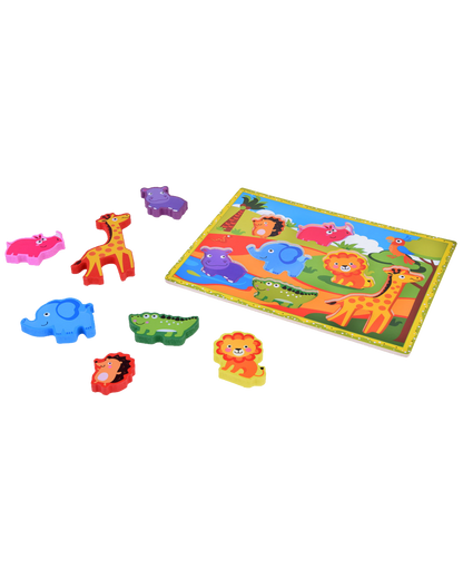 Safari Chunky Wooden Puzzle
