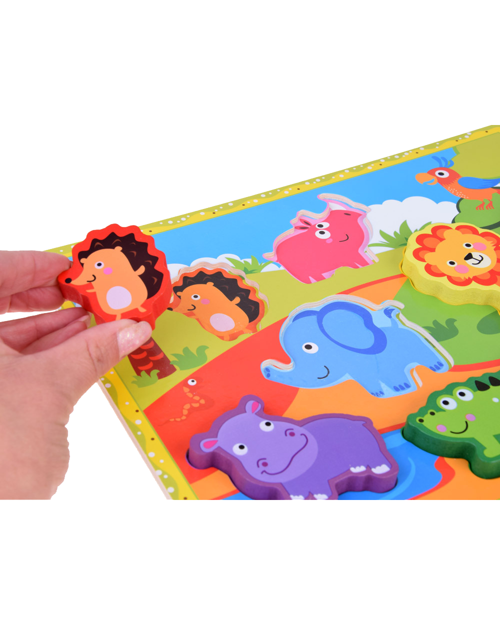 Safari Chunky Wooden Puzzle