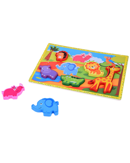 Safari Chunky Wooden Puzzle