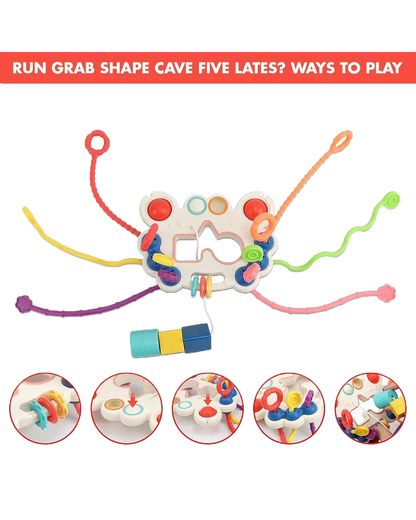 Multi-Sensory Pull String Toy