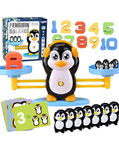 Penguin Balance Math Scale