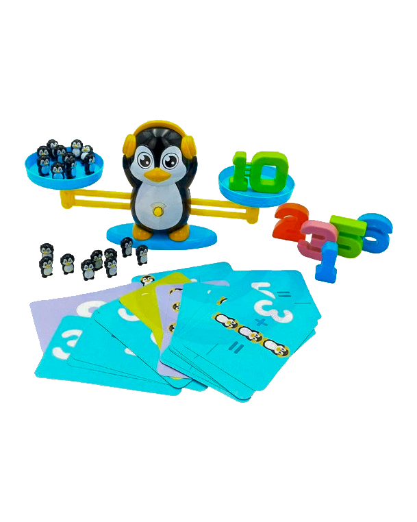 Penguin Balance Math Scale