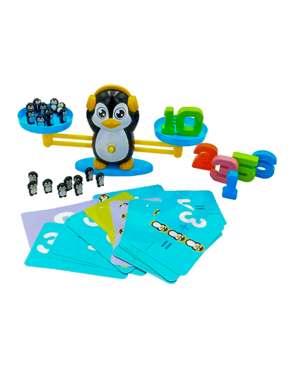 Penguin Balance Math Scale