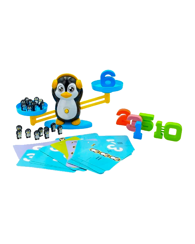 Penguin Balance Math Scale