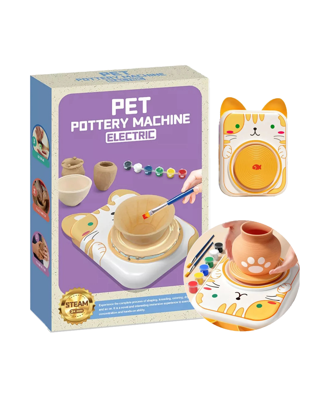 Pet Electric Pottery Wheel