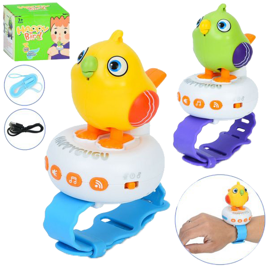 Interactive Happy Bird Wristband Toy