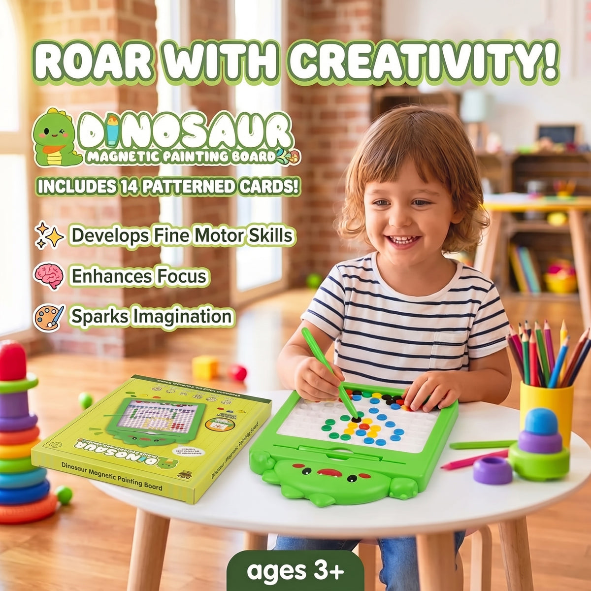 لوحة الرسم المغناطيسية السحرية