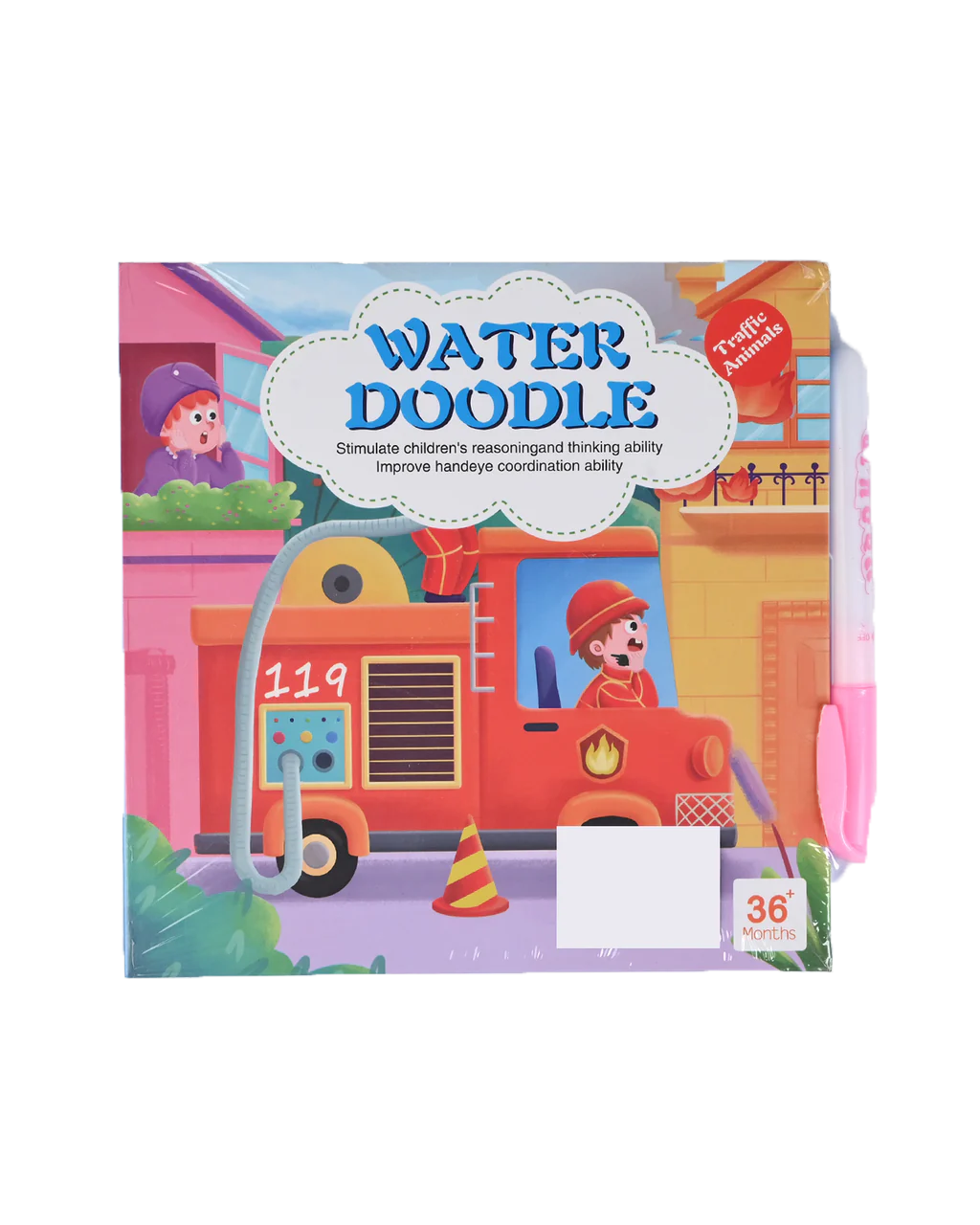 Water Doodle Coloring Book