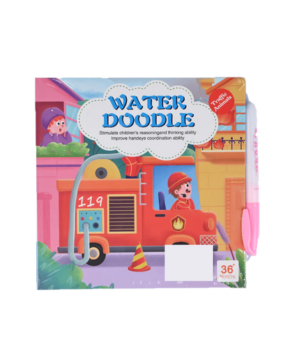 Water Doodle Coloring Book