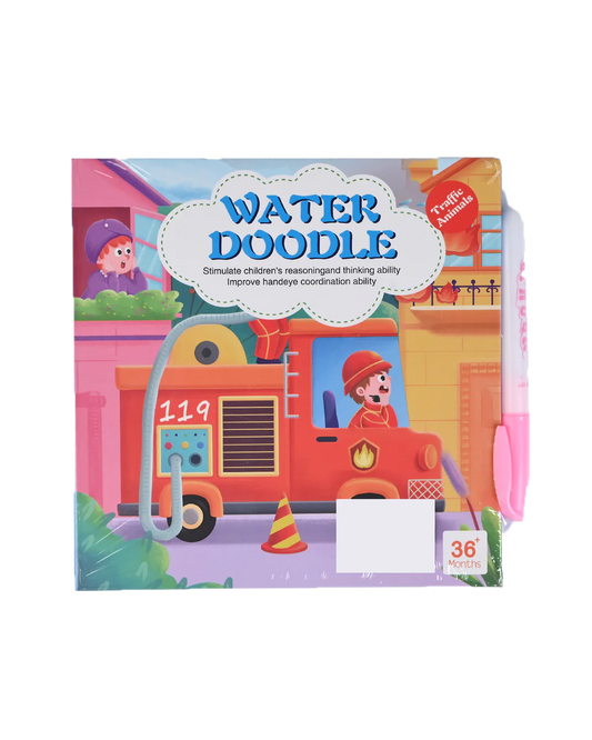 Water Doodle Coloring Book