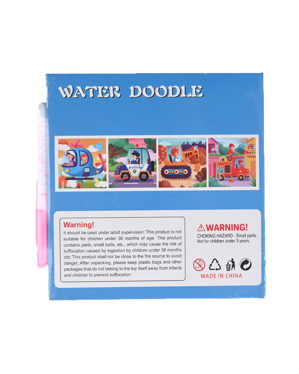 Water Doodle Coloring Book