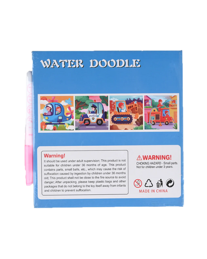 Water Doodle Coloring Book