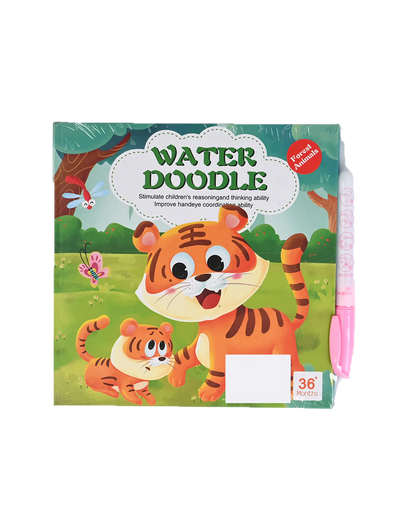 Water Doodle Coloring Book